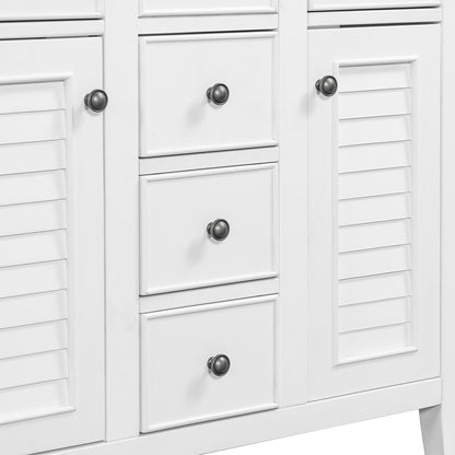 Bathroom Vanity Base  - White_8