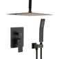 Ceiling Mounted Shower System Combo Set - Bronze_0