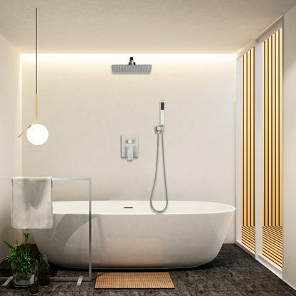 12" Wall-Mounted Rain Shower Head System_7
