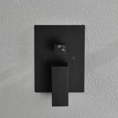 Wall-Mounted Rain Shower Head System with 12 x 20 Shower Niche_3