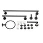6-Piece Stainless Steel Towel Rack Set Wall Mount_0