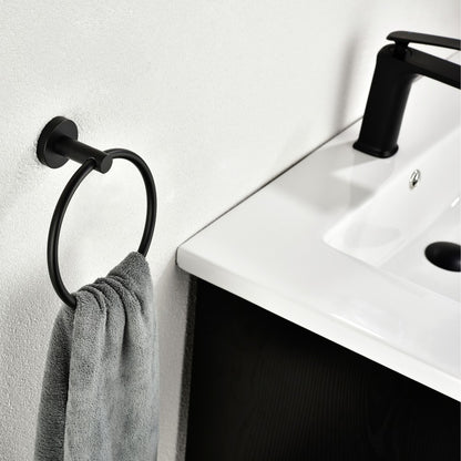 6-Piece Stainless Steel Towel Rack Set Wall Mount_7