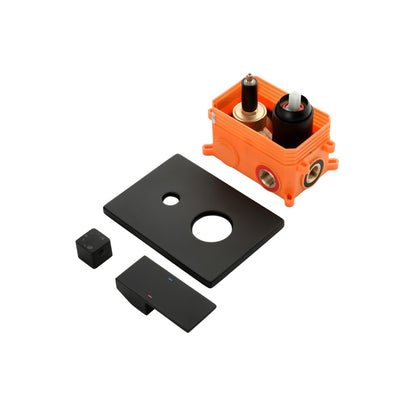 Solid Brass 3-Way Shower Diverter Valve Mixer Rough-In Kit_1