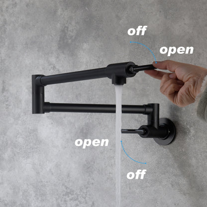 Wall Mount Pot Filler Faucet_5