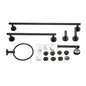 6-Piece Stainless Steel Towel Rack Set Wall Mount_0