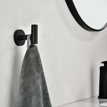 6-Piece Stainless Steel Towel Rack Set Wall Mount_4