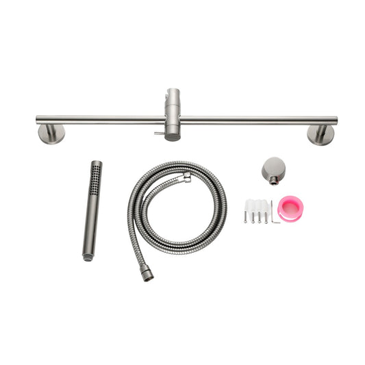 Eco-Performance Bathroom Adjustable Handheld Shower - Silver_0