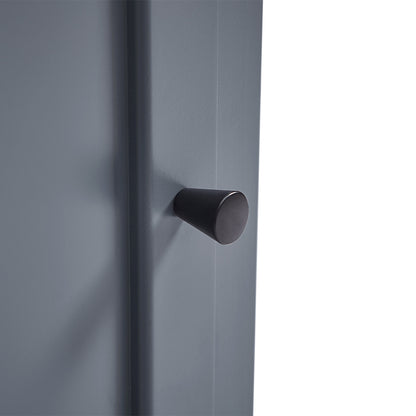 Tall Bathroom Storage Cabinet - Grey_8
