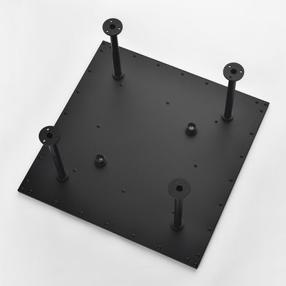 High Pressure Rain Shower Head with Self-Clean Nozzles - Black_5