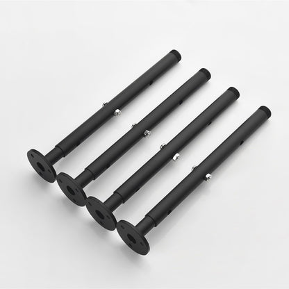 High Pressure Rain Shower Head with Self-Clean Nozzles - Black_6