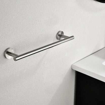 6 Piece Stainless Steel Bathroom Towel Rack Set Wall Mount_8