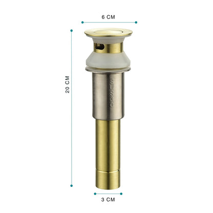 Brushed Gold 4" 2-Handle Centerset Bathroom Faucet_7