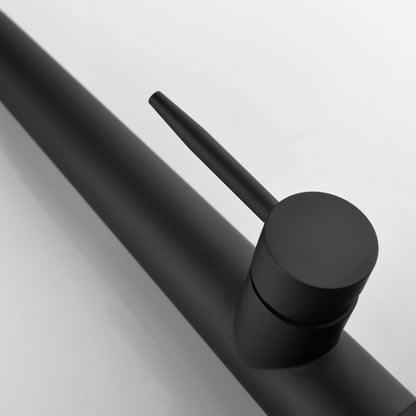 Black Kitchen Faucet with Pull Down Sprayer_5