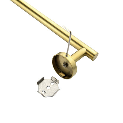 6-Piece Brushed Gold Bathroom Hardware Set Wall-Mounted SUS304_5