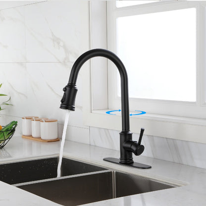 Touch Kitchen Faucet with Pull Down Sprayer_5