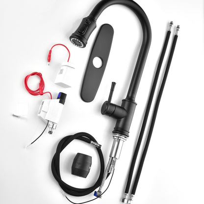 Touch Kitchen Faucet with Pull Down Sprayer_2