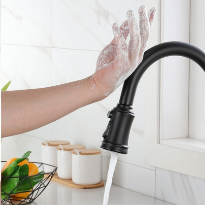 Touch Kitchen Faucet with Pull Down Sprayer_4
