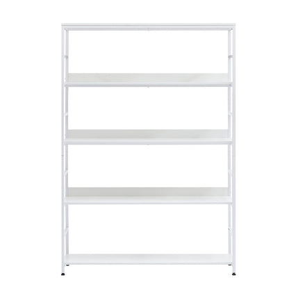 5-Tier Bookcase with Metal Frame_1