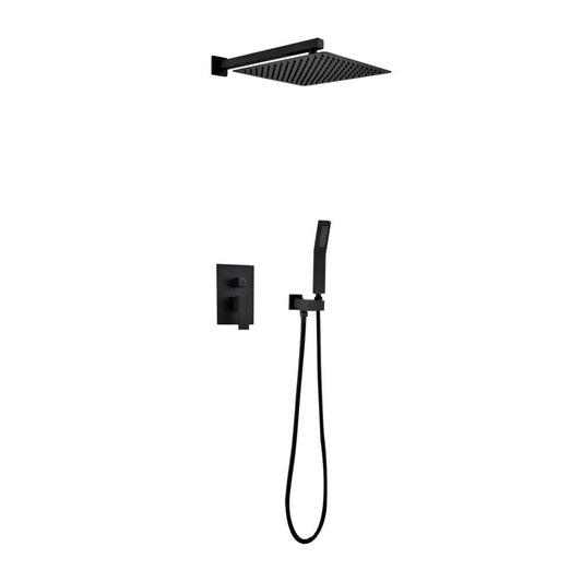 12" Rain Shower Head Systems Wall Mounted Shower_0