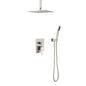 Ceiling Mounted Shower System with Handheld 12in Head_1