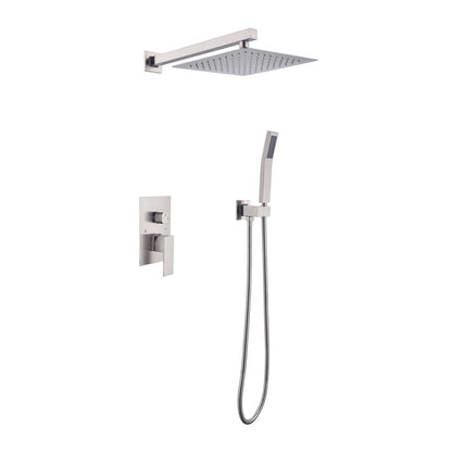 10 Inch Luxury Rain Shower Head Combo Set_1