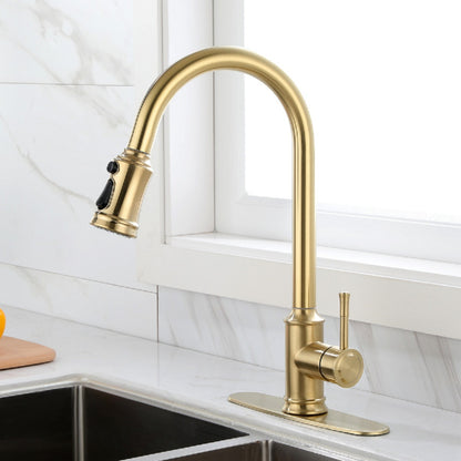 Touch Kitchen Faucet - Pull Down Sprayer_6