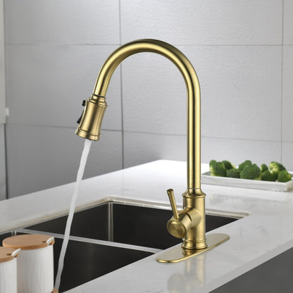 Touch Kitchen Faucet Pull Down Sprayer_3