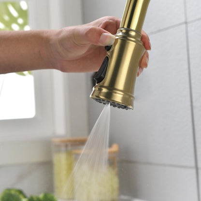 Touch Kitchen Faucet Pull Down Sprayer_5