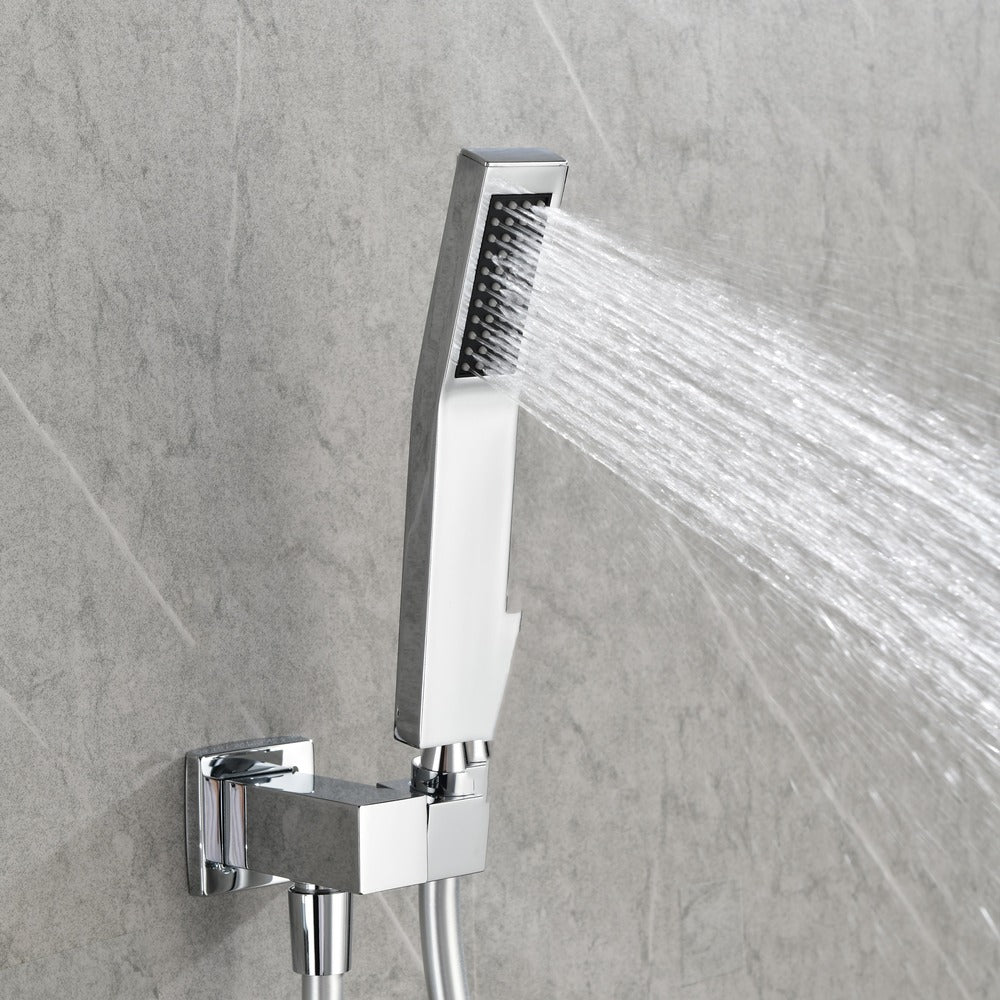 12 Inch Wall Mounted Rain Shower Head System_4