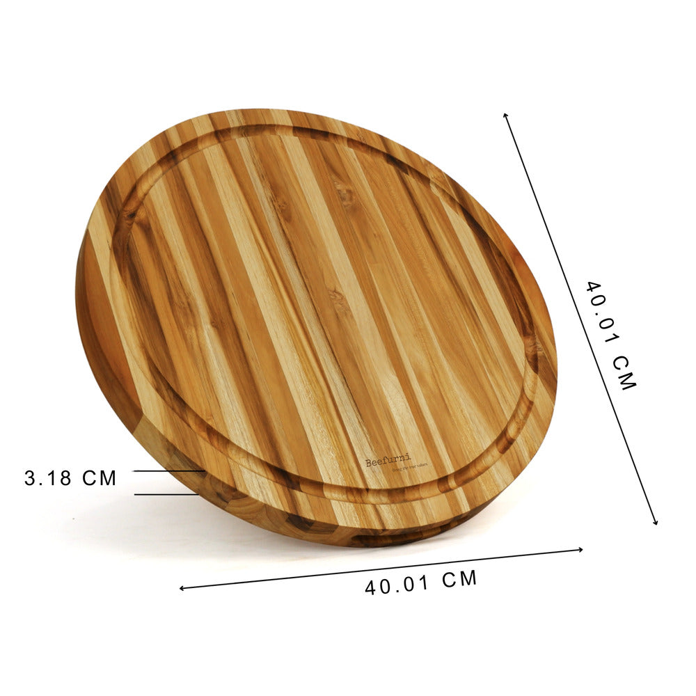 Teak Reversible Chopping Board Large Size_5