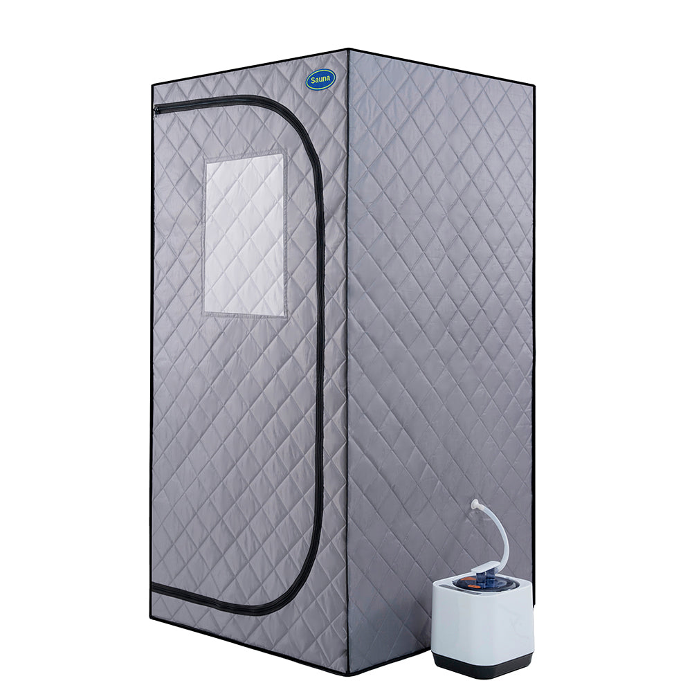Portable Mini Plus Steam Sauna Tent - Grey_6
