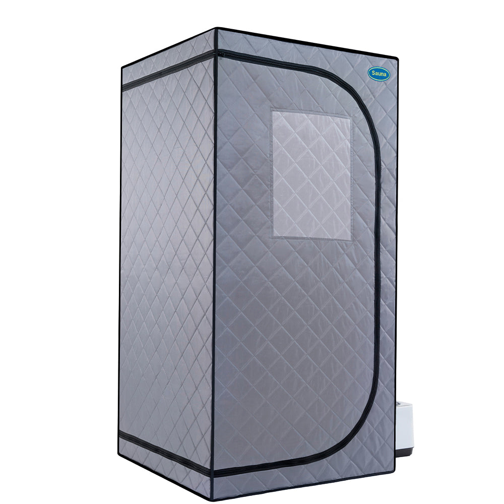 Portable Mini Plus Steam Sauna Tent - Grey_10