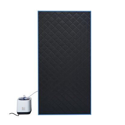 Portable Full Size Steam Sauna Tent - Black_8