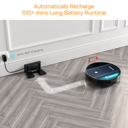 Geek G6 Smart Robot Vacuum: Ultra-Thin and App Control_14