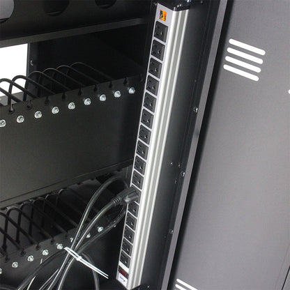 35-Device Mobile Charging Cart for Tablets & Laptops - Black_11