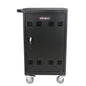 Mobile Charging Cart and Cabinet for Tablets, Laptops - Black_0
