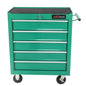 5-Drawer Multifunctional Tool Cart with Wheels - Green_0