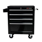 4-Drawer Tool Cart with Wheels - Black_4