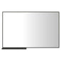 48x30 Inch Modern Bathroom Mirror with Storage Shelf_0