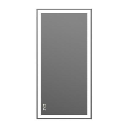 48x24 Inch LED Vanity Mirror, Adjustable Light & Anti-Fog - Wall Mounted_0