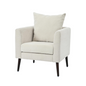 Stylish Chenille Upholstered Barrel Chair_3