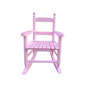 Light Pink Kids' Rocking Chair Indoor Outdoor_4