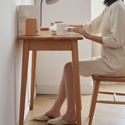 Solid Wood Computer Desk_1