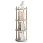 360° Rotating Bookshelf with Large-Capacity Storage_4