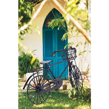 1:12 Miniature Metal Bike Bicycle Doll House Dollhouse Decoration Accessory