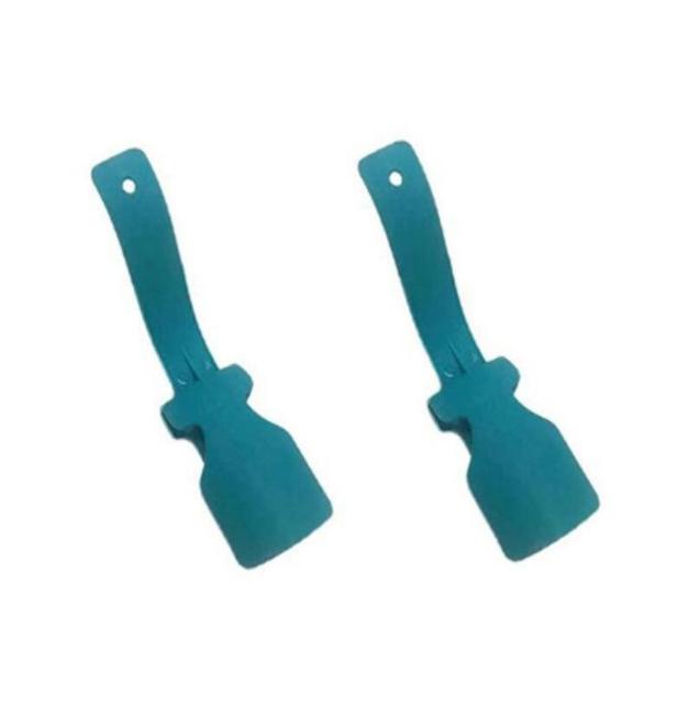 2PCS Lazy Unisex Wear Shoe Horn Helper Shoehorn Shoe Easy on and off Shoe Sturdy Slip Aid