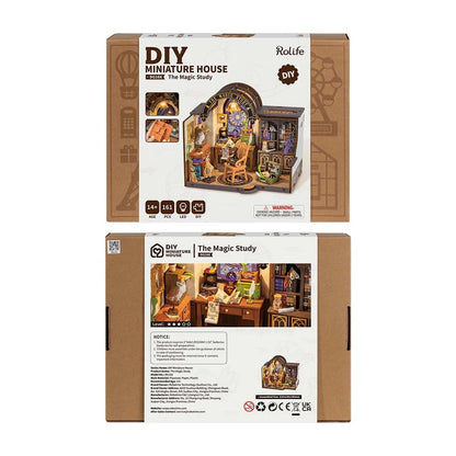 Rolife The Magic Study DIY Miniature House, Only Supports TK And Independent Sites