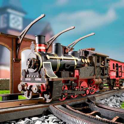 Rolife Steam Journey 3D Wooden Puzzle, Only Supports TK And Independent Website Platforms