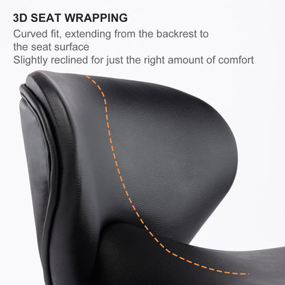 Metallic Leather Bar Stool