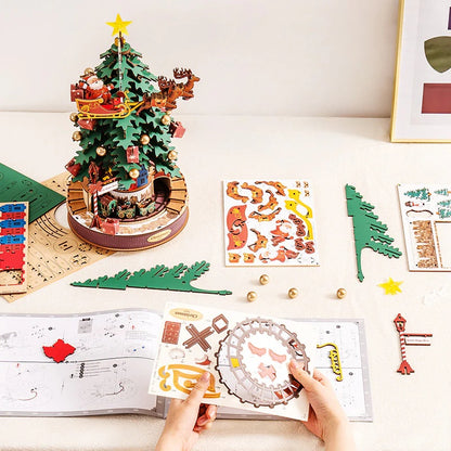Rolife Christmas Melody Tree Music Dreamer, Only Supports TK And Independent Website Platforms